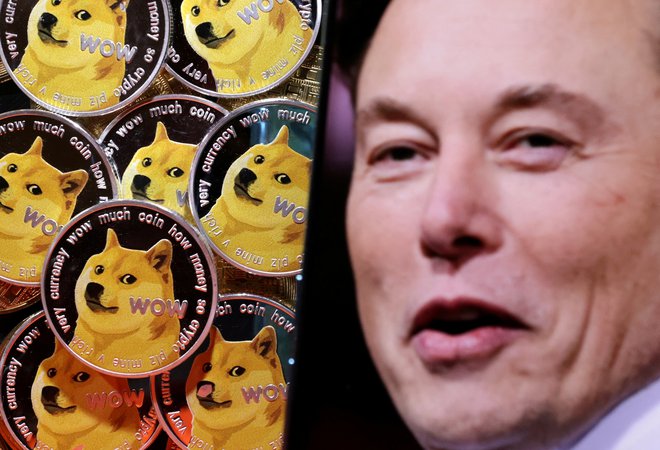 Odkar je Elon Musk reklamiral izvorni kovanec dogecoin, se nenehno pojavljajo kopije ter goljufivi ponaredki. FOTO: Dado Ruvic/Reuters