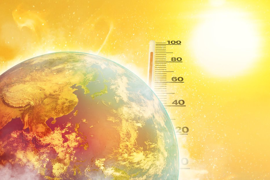 Fotografija: V svetovnem merilu je bilo leto 2023 najbolj vroče doslej. FOTO: GETTY IMAGES