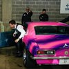 Luka Dončić se je na tekmo pripeljal v rožnatem avtomobilu (VIDEO)