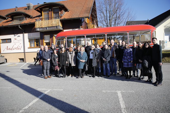 Saša Arsenović je bil vodič za novinarje. FOTO: Mediaspeed