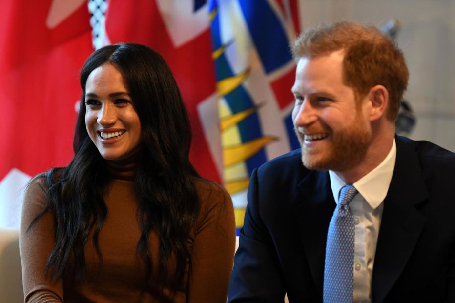 Fotografija: Harry in Meghan. FOTO: Reuters