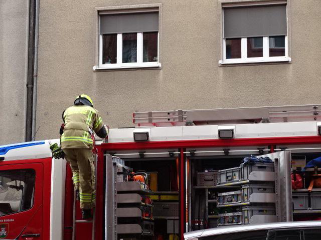 Na kraju nesreče so bile interventne službe. FOTO: bralka Marica