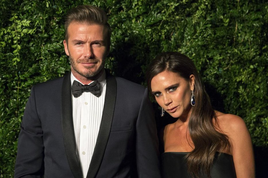 Fotografija: David in Victoria Beckham. FOTO: Reuters