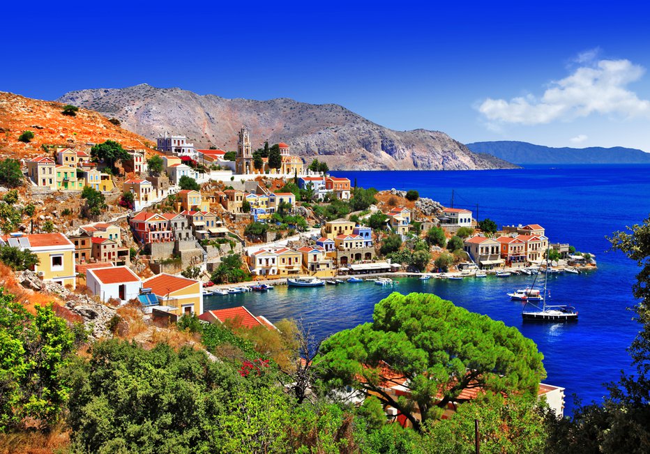 Fotografija: Grški otok Simi. FOTO: Shutterstock