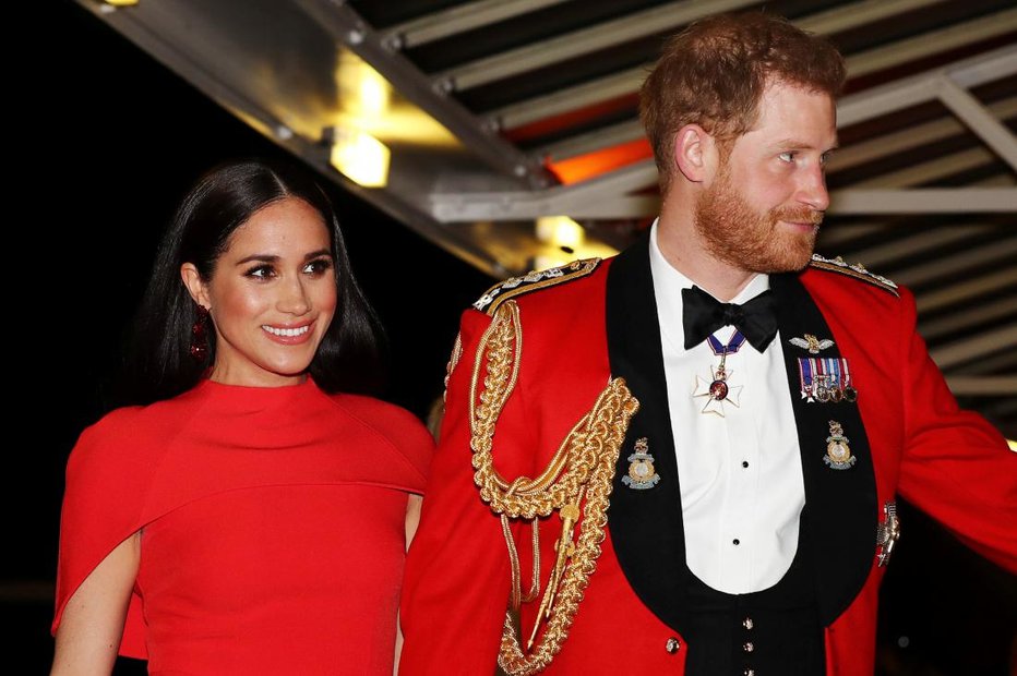 Fotografija: Meghan Markle in princ Harry. FOTO: Reuters