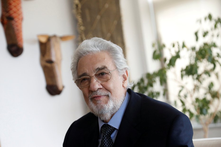 Fotografija: Okuženi Placido Domingo je pred dnevi daroval pol milijona dolarjev za boj proti novemu koronavirusu. FOTO: Reuters