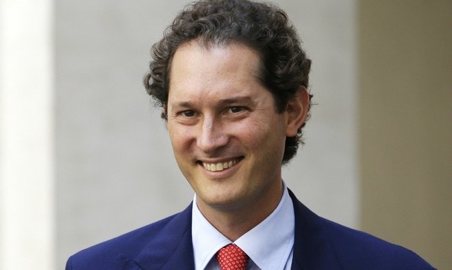 John Elkann naj bi vodil navezo PSA in Fiata Chryslerja.