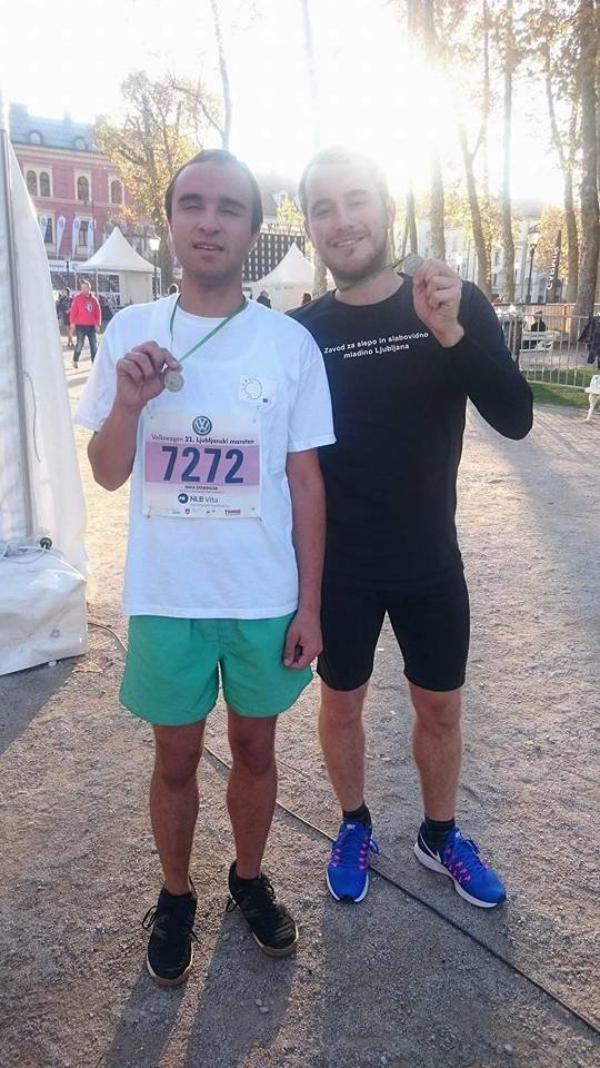 Pretekel je srednješolski tek na ljubljanskem maratonu