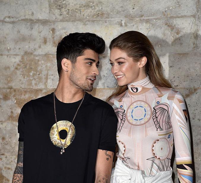 Fotografija: Gigi Hadid in Zayn Malik bosta dobila otroka. FOTO: Getty Images 