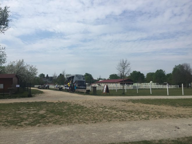 Fotografija je bila posneta na praznični ponedeljek okoli 10.30. FOTO: Petra, bralka poročevalka