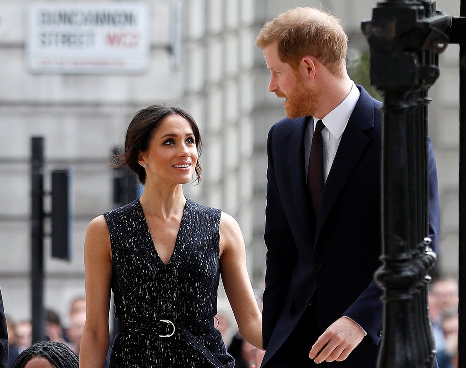 Fotografija: Meghan in Harry sta se spoznala leta 2016. FOTO: Reuters