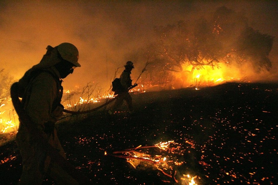 Fotografija: Gasilci so imeli veliko dela (simbolična fotografija). FOTO: Reuters