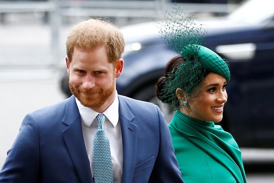 Fotografija: Princ Harry in Meghan Markle, ki sta v času koronavirusa veliko časa preživela v Los Angelesu, zdaj resno razmišljata o nakupu nepremičnine v ZDA. FOTO: Henry Nicholls, Reuters