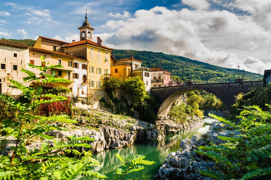 Fotografija: Kanal ob Soči. FOTO: Getty Images Getty Images/istockphoto