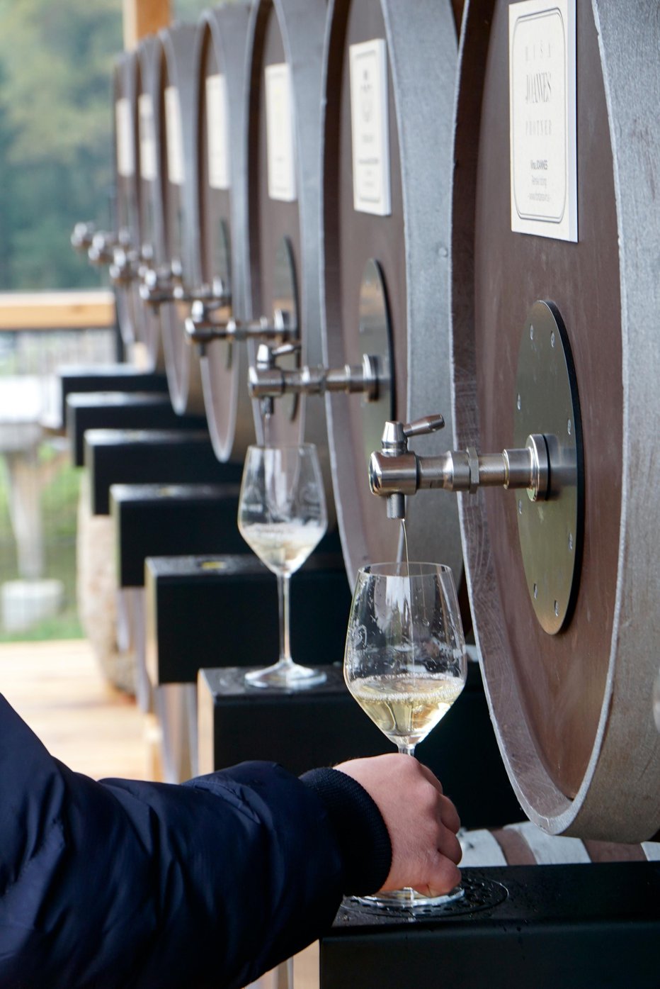 Fotografija: Ni prva slovenska fontana vin, je pa prva na Štajerskem.