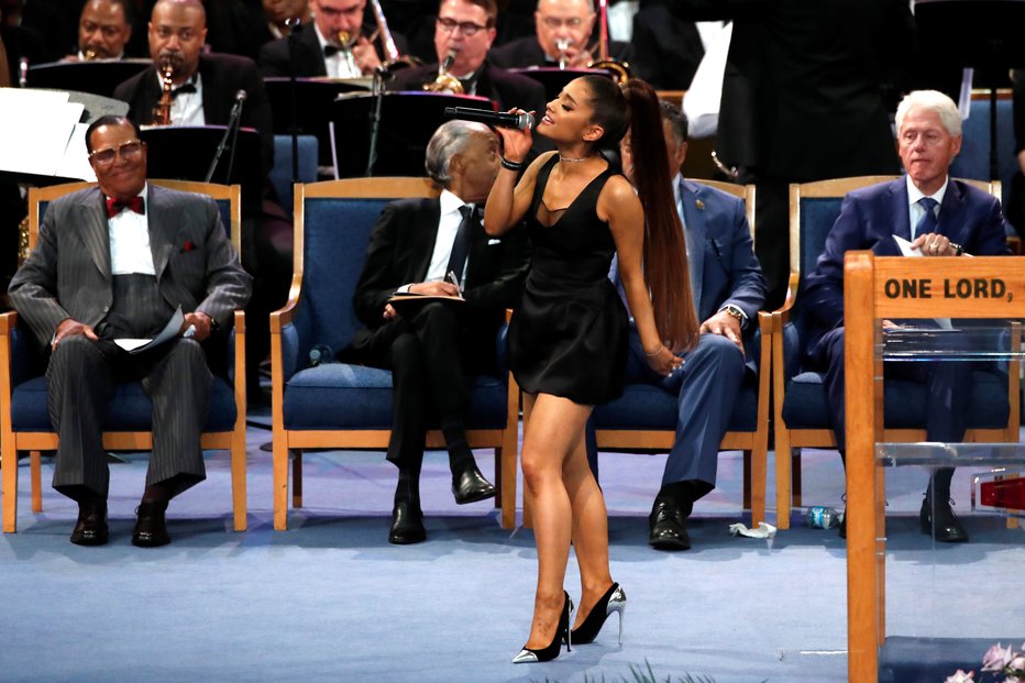 Fotografija: Ariana Grande preživlja težke čase. FOTO: Reuters