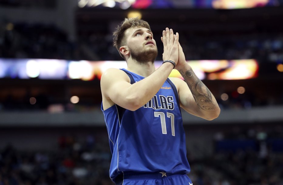 Fotografija: Luka Dončić se pripravlja na nadaljevanje sezone NBA. FOTO: Reuters