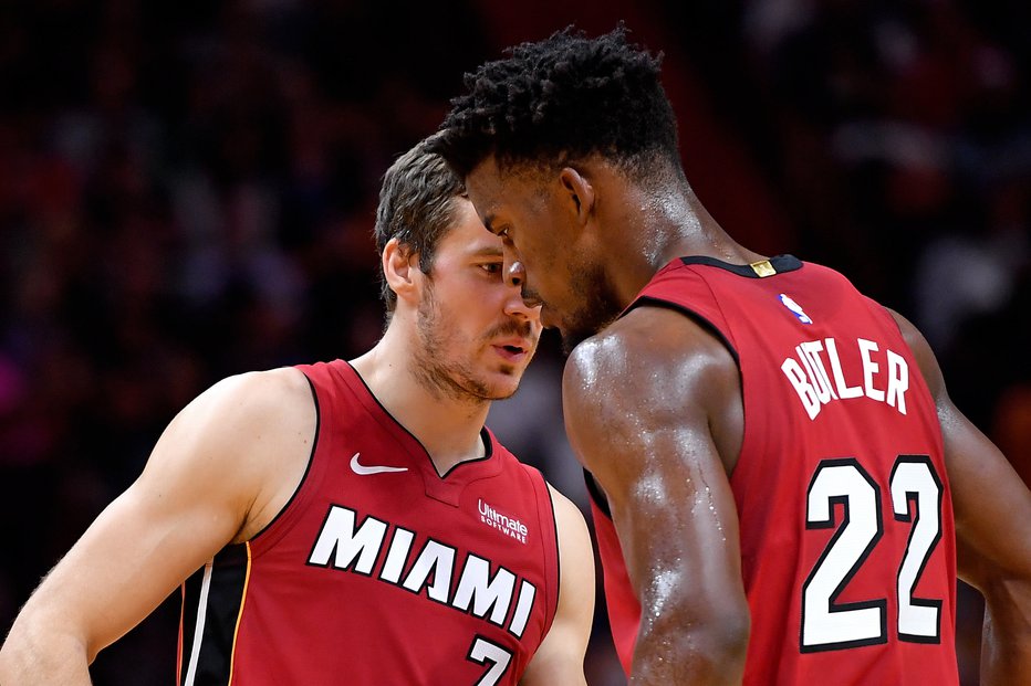 Fotografija: Goran Dragić in Jimmy Butler sta proti Sacramentu igrala le v prvem polčasu. FOTO: USA Today Sports