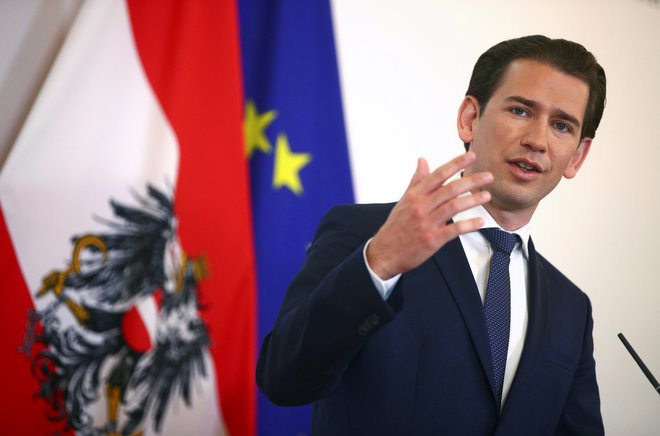 Sebastian Kurz se večkrat na teden testira. FOTO: Lisi Niesner, Reuters