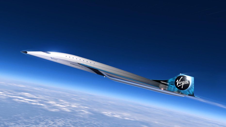 Fotografija: Virgin Galactic ima visokoleteče cilje. Dobesedno. FOTO: Virgin Galactic