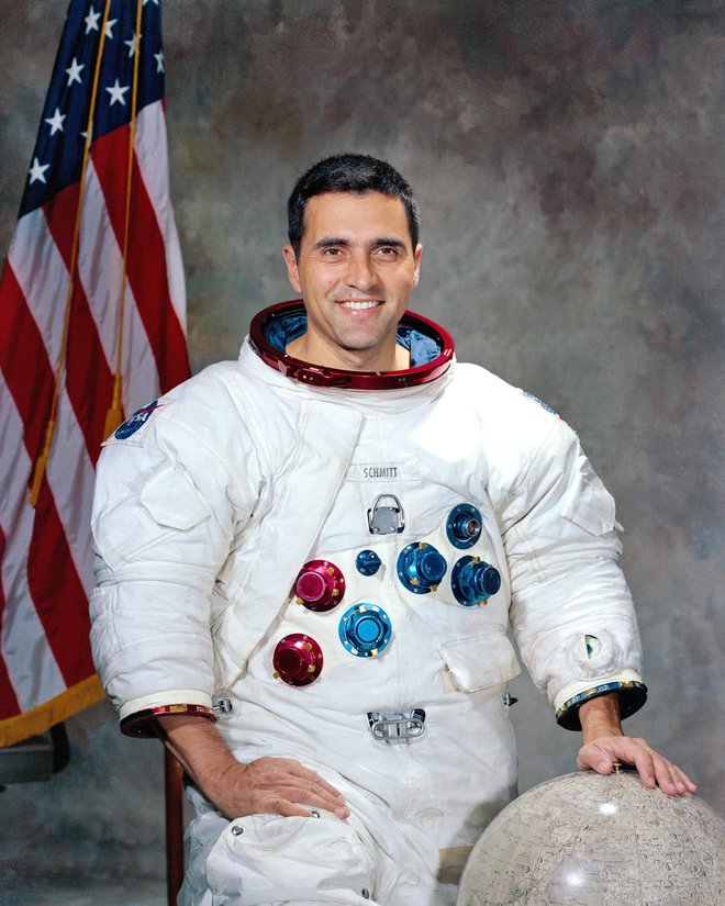 Astronavt in geolog Harrison Jack Schmitt