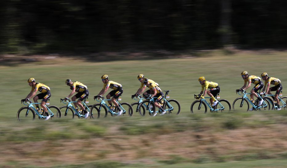 Fotografija:  Primoz Roglič FOTO: Stephane Mahe Reuters