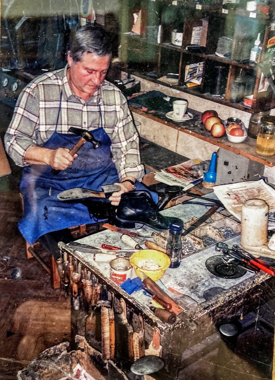 Čevljarstvo je začel že Teodor Mikelj. FOTO: Osebni arhiv