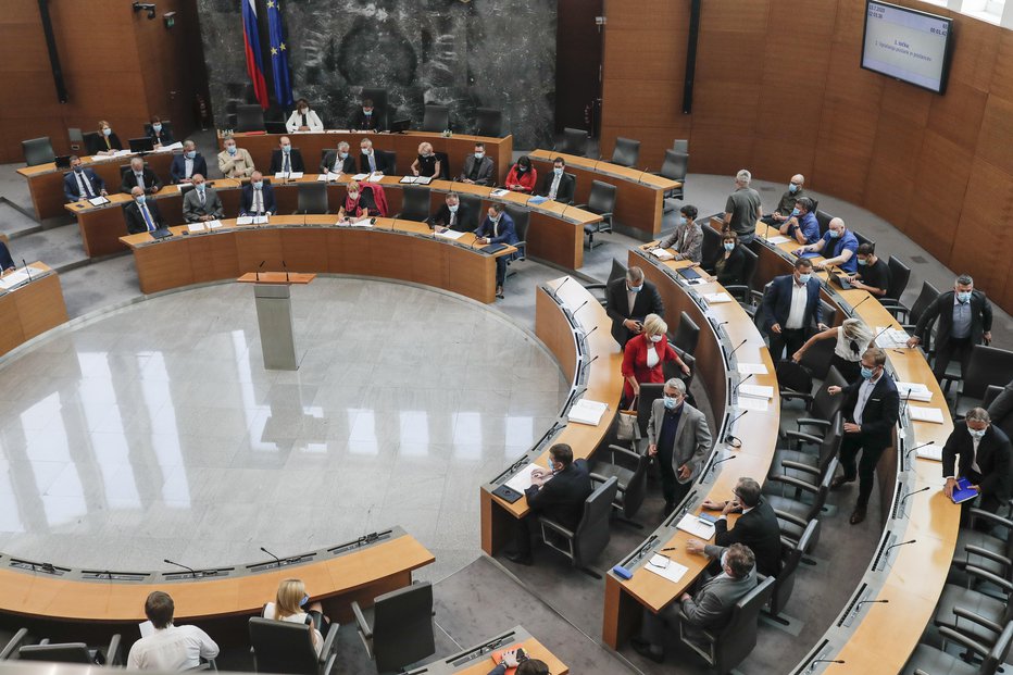 Fotografija: Državni zbor. FOTO: Uroš Hočevar, Delo