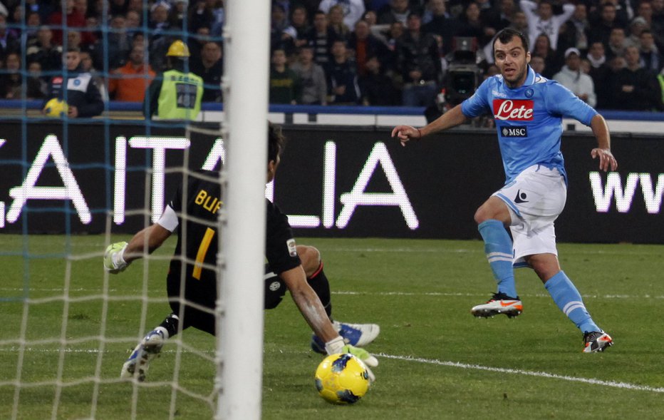 Fotografija: Goran Pandev je že vrsto let pomemben adut makedonske reprezentance. Foto: Ciro De Luca/Reuters