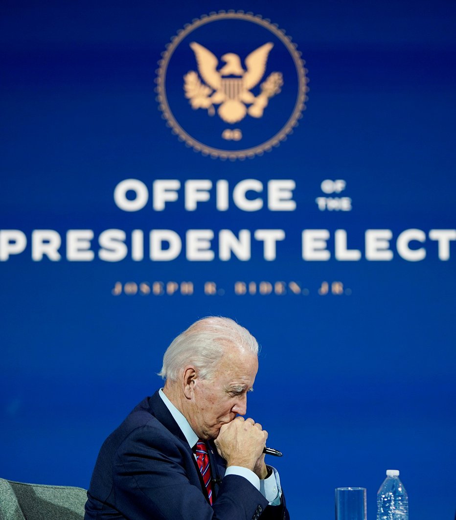 Fotografija: Biden je že predstavil člane svoje ekipe. FOTO: Joshua Roberts/Reuters