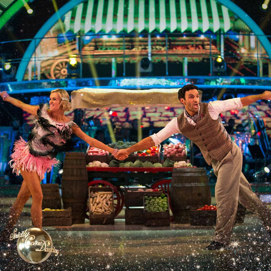 Fotografija: Nadiya Bychkova in Davood. FOTO: BBC Strictly Come Dancing