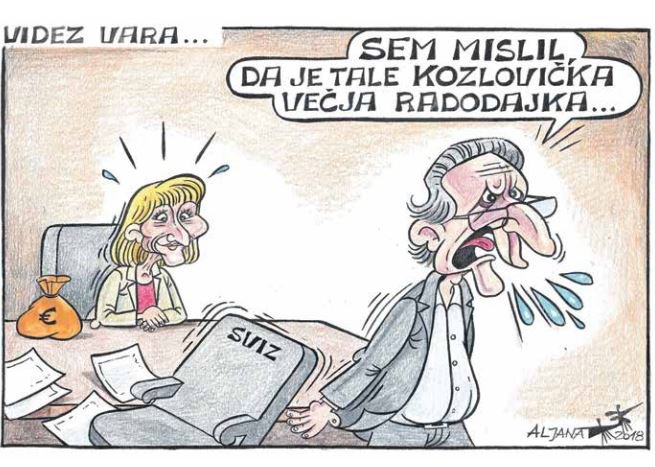 Fotografija: karikatura, Aljana Primožič Fridauer