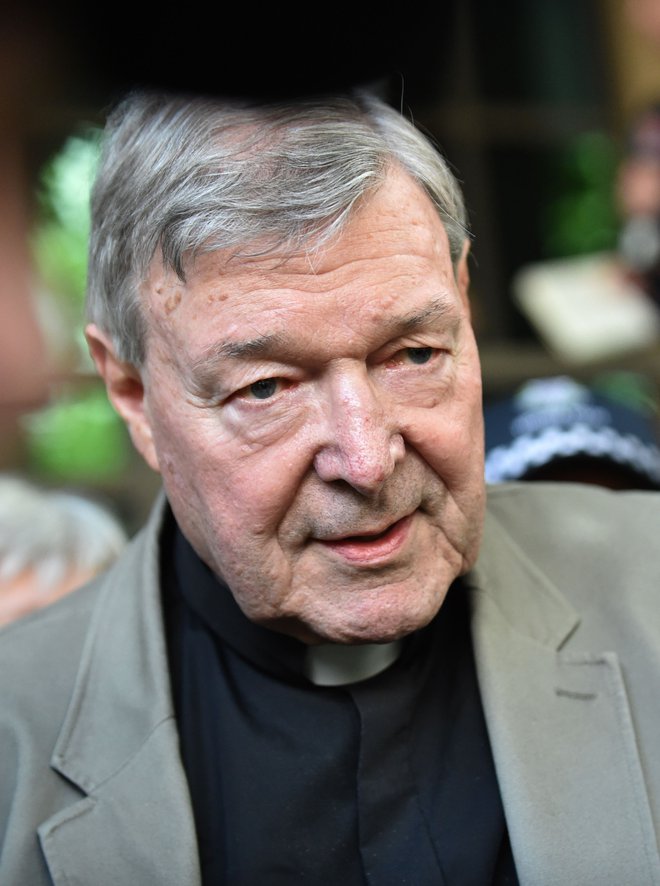 Kardinal George Pell obtožbe zanika. Foto: AFP