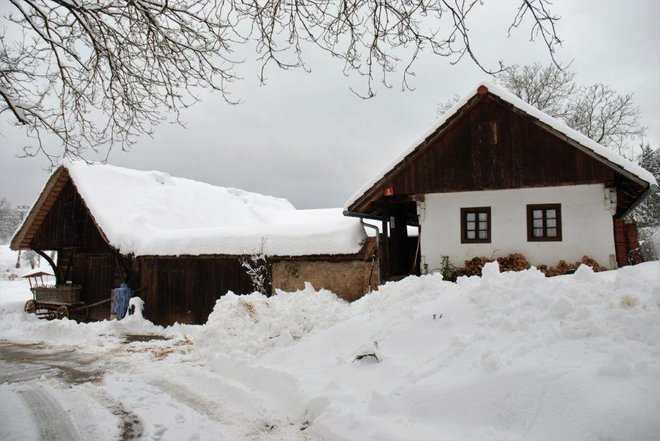 Škokčev dvor v Žuničih minule dni. FOTO: KP Kolpa