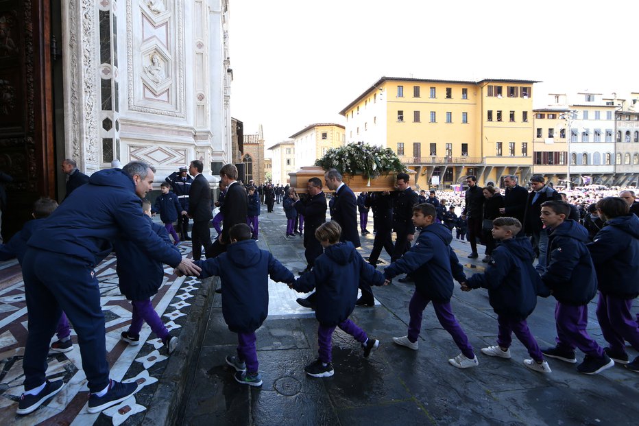 Fotografija: Pogreb Davideja Astorija. FOTO: Reuters 