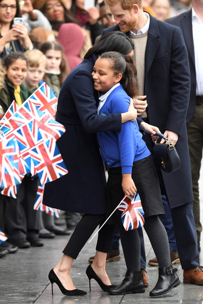 Sophie je bila presrečna. FOTO: AFP