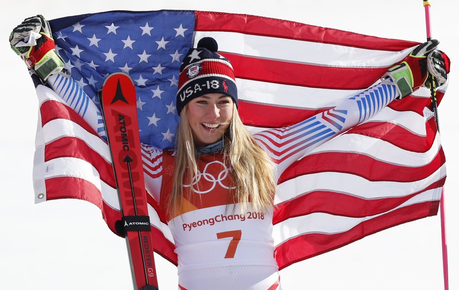 Fotografija: Mikaela Shiffrin. FOTO: Reuters