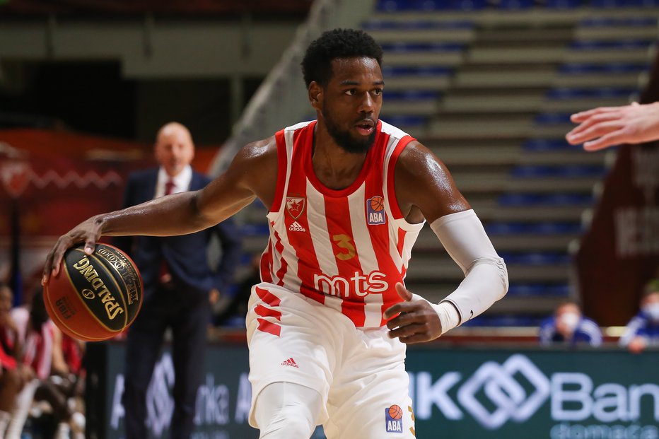 Fotografija: Branilec Jordan Loyd je glavni adut Crvene zvezde. FOTO: ABA