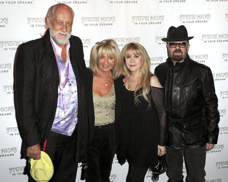 Fotografija: Christine McVie, Stevie Nicks, Mick Fleetwood in Dave Stewart FOTO: Guliver/Cover Images