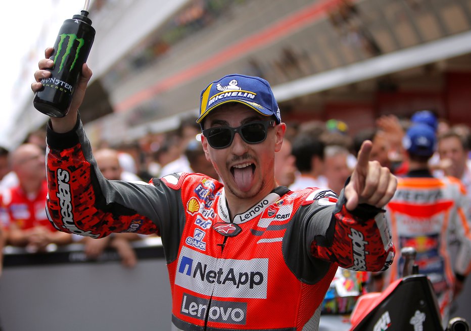 Fotografija: Jorge Lorenzo je bil po Mugellu razred zase tudi v Montmelu. FOTO: Reuters