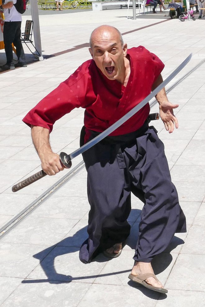 Boris Kocen v akciji. FOTO: Primož Hieng