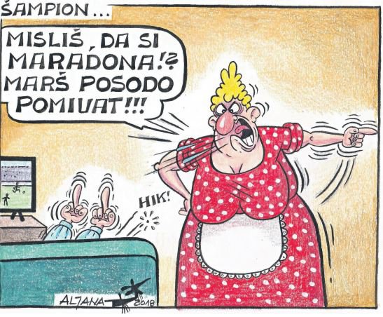 Fotografija: Nedeljska karikatura FOTO: Aljana Primožič Fridauer