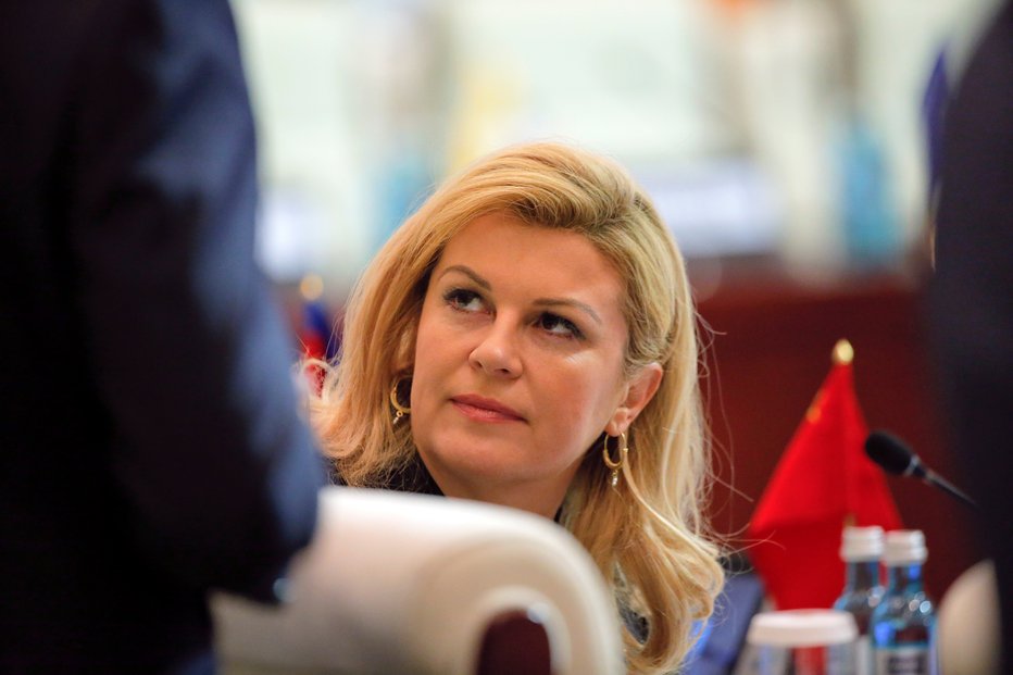 Fotografija: Hrvaška predsednica Kolinda Grabar-Kitarović. FOTO: Reuters