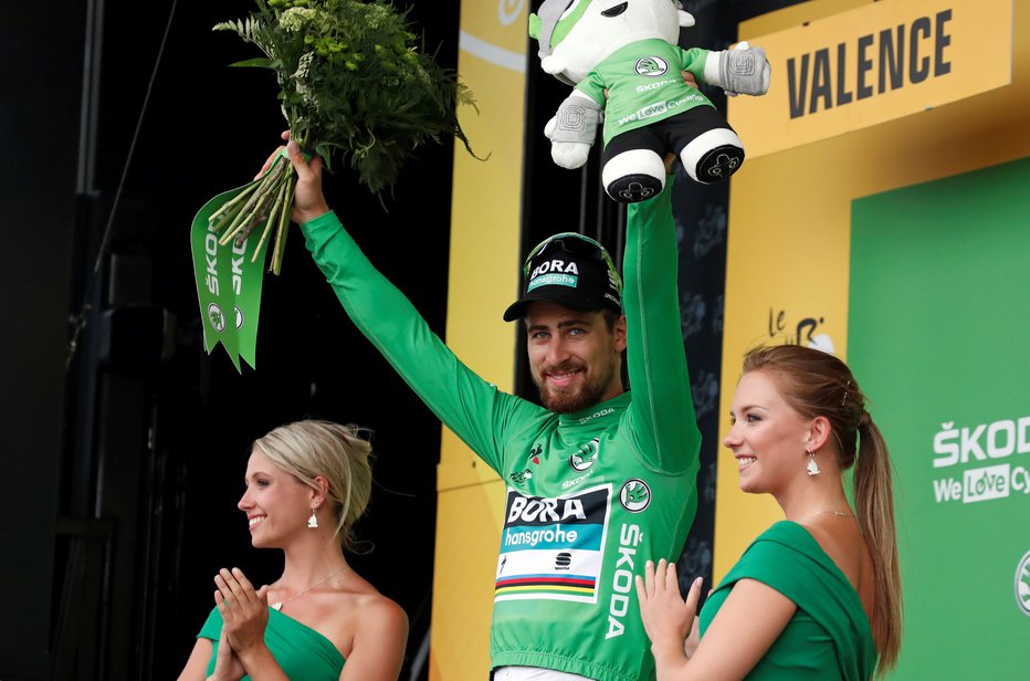 Fotografija: Peter Sagan je zmagal v 13. etapi. FOTO: Benoit Tessier, Reuters