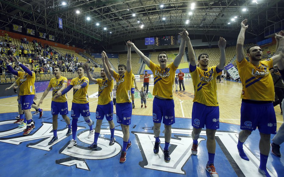 Fotografija: Rokometna tekma Celje Pivovarna Laško – Ribnica Riko 12. maja 2018. FOTO: Blaž Samec, Delo