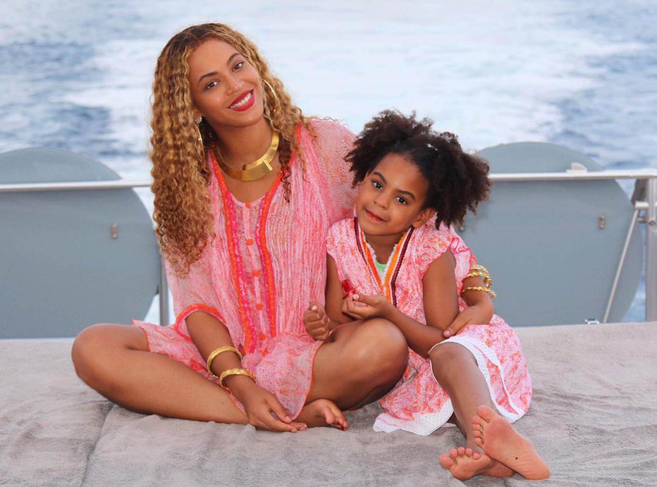 Fotografija: Beyonce s hčerko Blue Ivy. FOTO: Profimedia, Planet