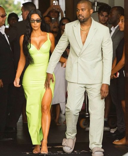 Kim Kardashian, Kanye West. FOTO: Instagram