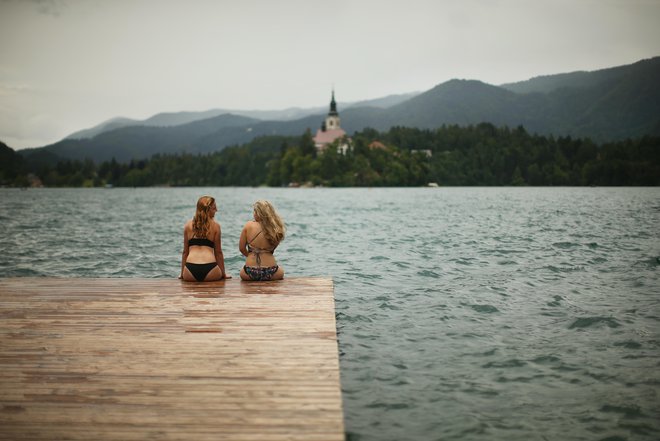 Je Bled kriv za onesnaženje Save? FOTO: Jure Eržen, Delo