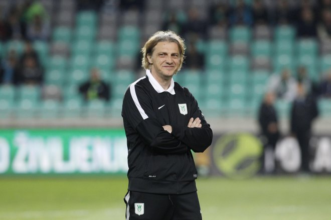 Safet Hadžić je že izkušen trener gasilec na klopi zeleno-belih. Foto: Leon Vidic