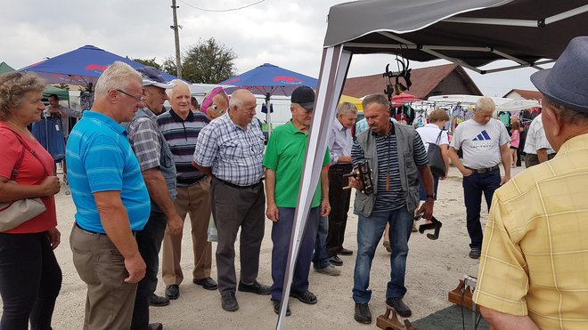 Veliko zanimanja na sejmu so pritegnile starine.